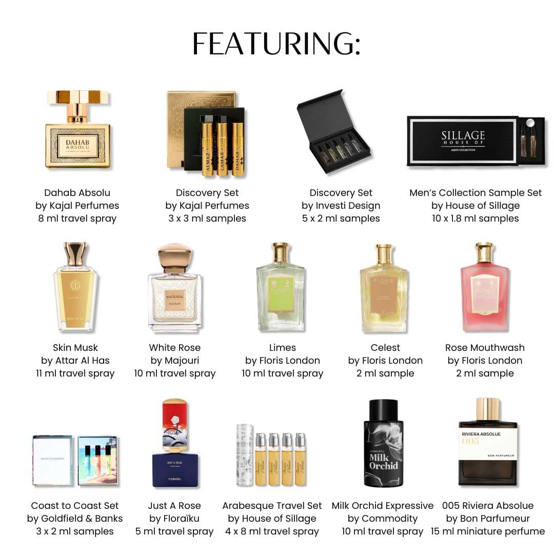 Le Parfum Magazine Chapter 8 Experience Box Contents