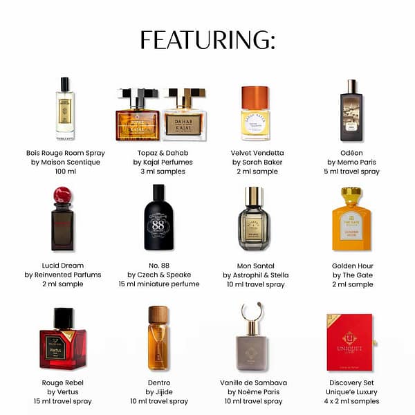 Le Parfum Magazine Chapter 7 Experience Box Contents